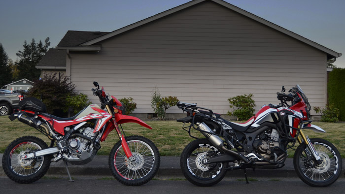 CRF250L and CRF1000L Africa Twin