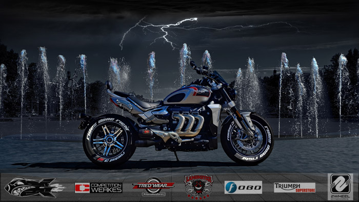 Video -Triumph Rocket 3 GT Lightning Artwork