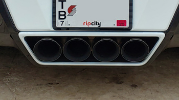 Rear Exhaust Trim