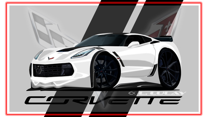 Artwork -2017 Corvette Grand Sport Artwork