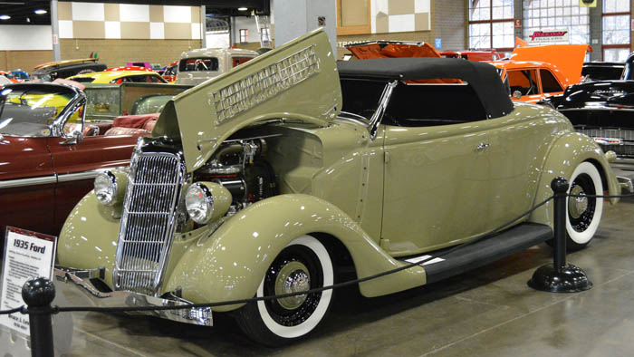 Video -1935 Ford Roadster McCulloch Blower and Discussion with  Engine Builder Dan Brewer