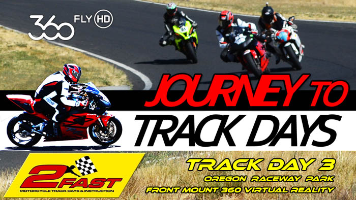 Video -360Fly VR on J2TD CBR at Oregon Raceway Park - Track Day 3 360 Front Mount