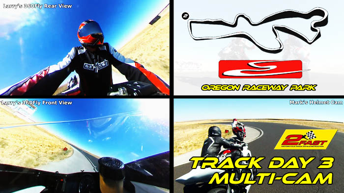 Video -Multiple Onboard Cameras at Oregon Raceway Park for Track Day 3