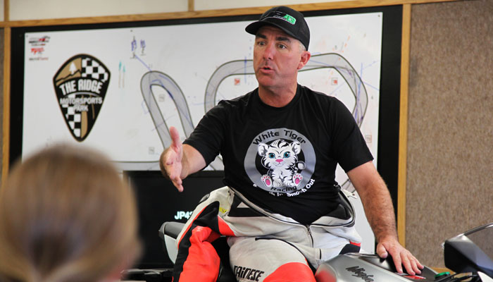 Video -Jason Pridmore of JP43 Interview at The Ridge with MotoVixens